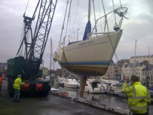 Before powerwash - Starboard side