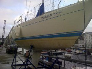 After powerwash - starboard side